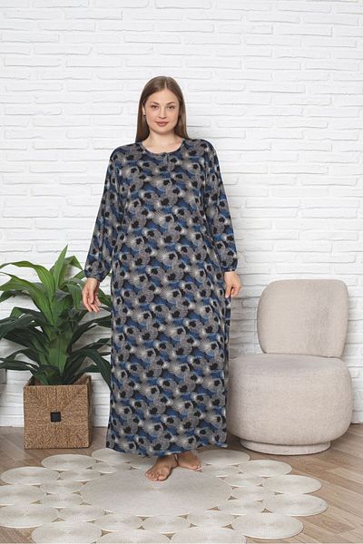 Asel Rochie Hijab din Bumbac Pieptănat Lycra Plus Size pentru damă
