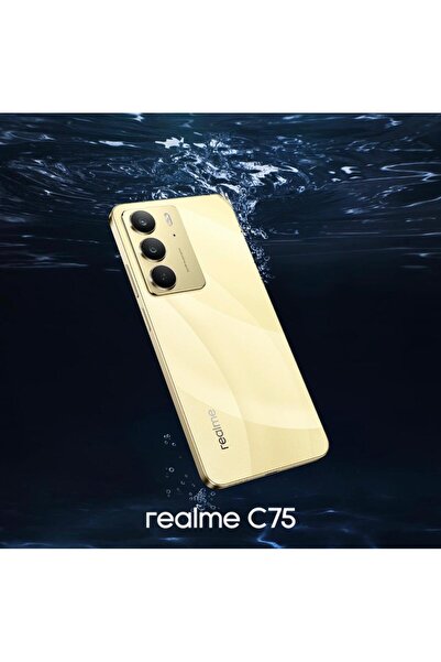 realme C75 NFC IP69 - 24 GB RAM (8+16 DİNAMİK RAM) 256 GB Bluetooth Kulaklık ...