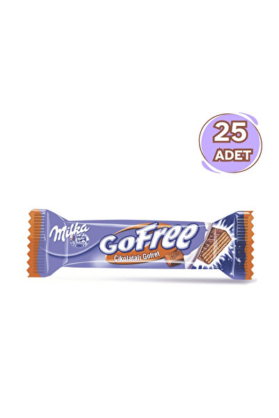 Milka Gofree Çikolatalı Gofret 28gr- 25 Adet