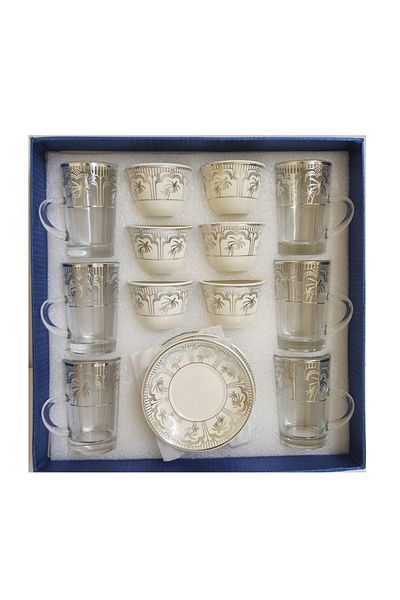 DVINA 36-piece coffee cup and tea set with saucers