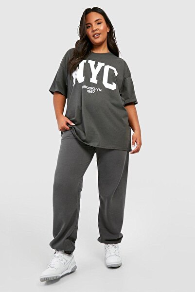 CLAYES Smoked Oversize Nyc T-shirt - Oversize Printed