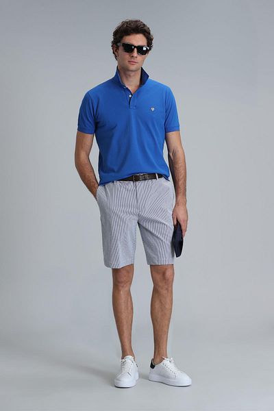 Lufian Laon Smart ανδρικό μπλουζάκι πόλο Slim Fit Saks
