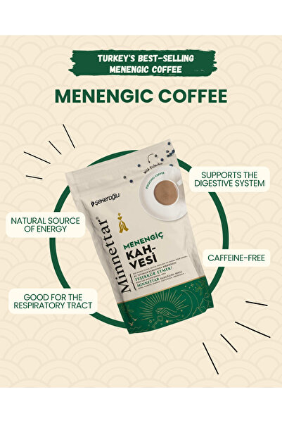 Şekeroğlu Minnettar Menengic Coffee 165 gr – Traditional Wild Pistachio Coffee