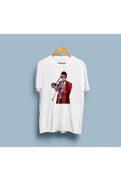 eioswear Unisex Oversize Trombone Design T-Shirt