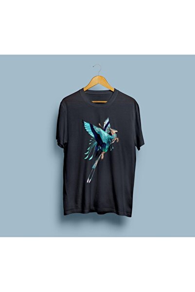 Generic Brand Animal Design Mystical Unisex Oversize T-shirt