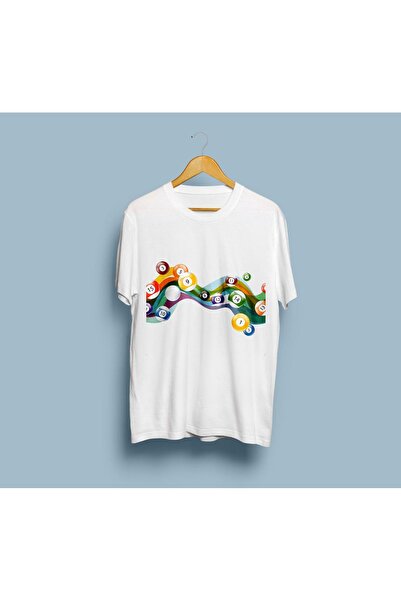 bahriyeli.jpeg supradimensionat Mingi de biliard Design unisex tricou