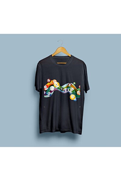 AsePremiumShop supradimensionat Mingi de biliard Design unisex tricou