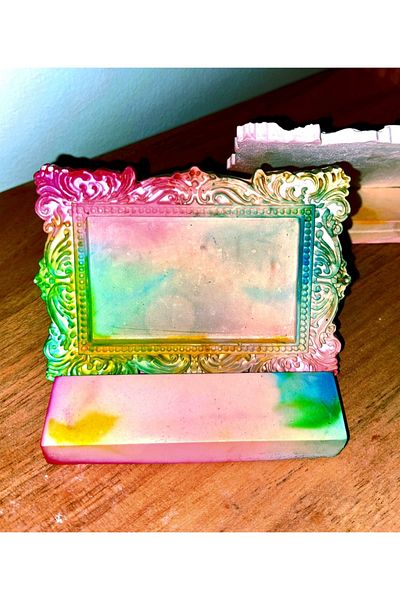 H.RoseButik Table Frame Picture Blank Screen Asorti with Mounting Foot