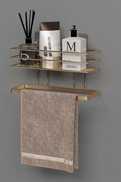 wearme Banyo Mutfak Duvar Düzenleyici Organizer Havluluk Yapışkanlı Banyo Raf...