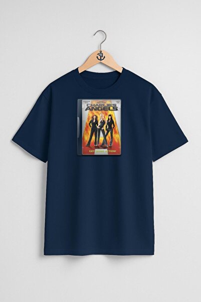 Bahriyeli Collection oversized Μπλουζάκι Unisex με σχέδιο στήθους Charlienin ...