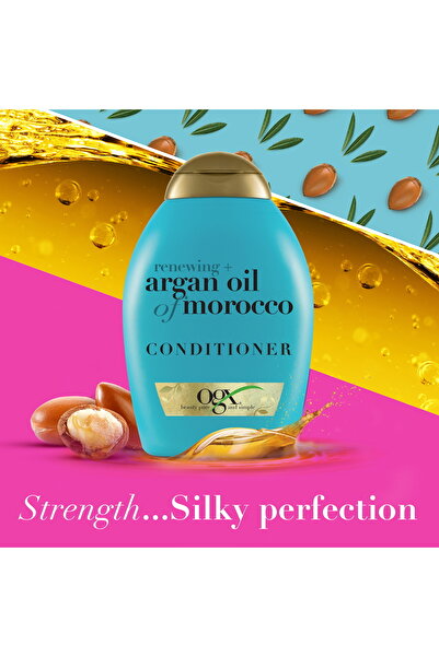 OGX Conditioner Renewing + Argan Oil Of Morocco 385 ml for Smooth, Strong, and Radiant Hair
