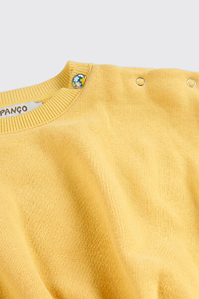 Panço Kız Bebek Sarı Sweatshirt