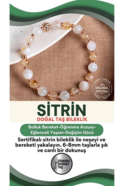 OSMANLI DEĞERLİ TAŞ سوار من الأحجار الكريمة الطبيعية من السيلينيوم المعتمد 6-8 ملم
