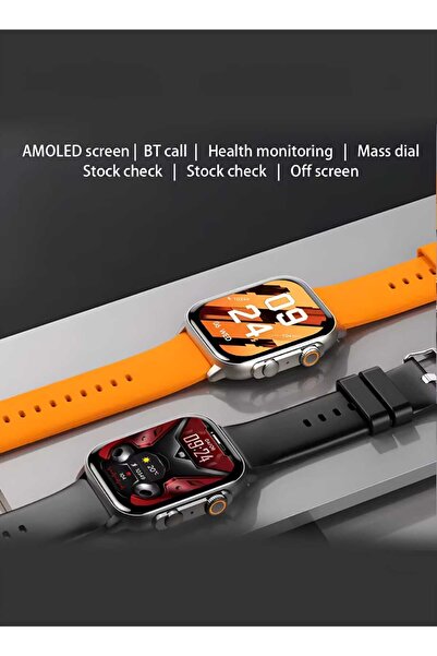 ZERO SPACE SMARTWATCHUltra Smart Watch With Amoled Display,7 Custom Straps, Advanced Health & Fitness Tracking,