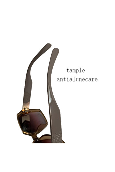 QGC Ochelari de soare, uv400, maro/auriu