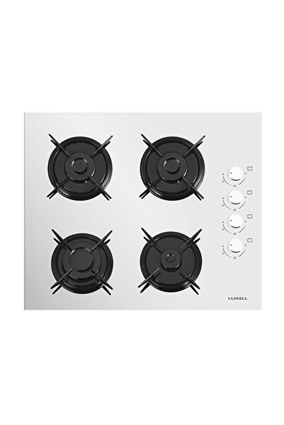 Luxell 40-tahdf Opall Beyaz Cam Ankastre Ocak