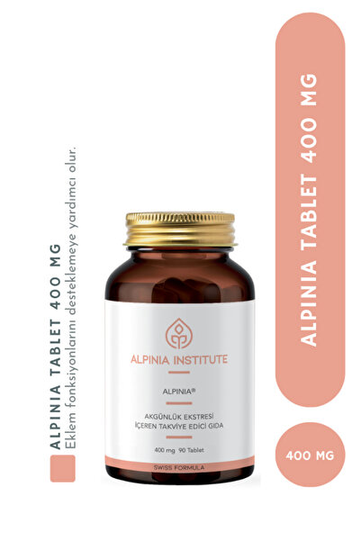 Alpinia Institute Boswellia Serrata Akgünlük Özlü Eklem Ağrıları için Yardımcı Bitkisel Takviye 400 mg