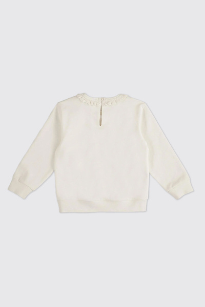 Panço Kız Bebek Ekru Sweatshirt