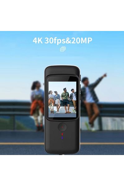 SMARTIC Camera Video Sport, 4k, 20mp, 1800mah, Waterproof, Stabilizare Imagine, Slow Motion, Wi-fi