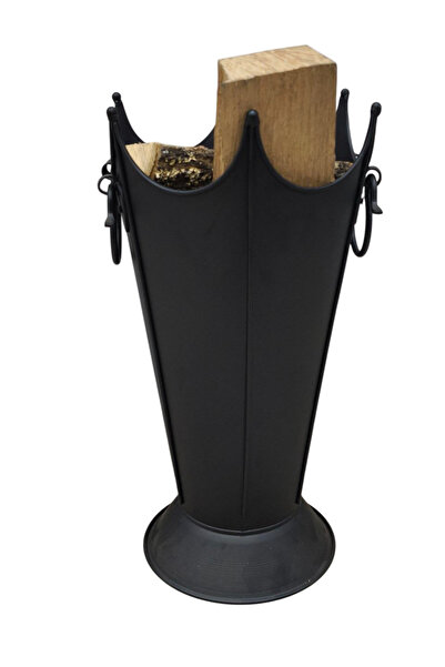 flamestove FS-8192-MS MAT SİYAH ODUNLUK