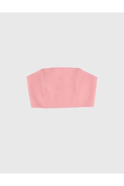 İLVİ Teah Linen Pink Women's Bustier