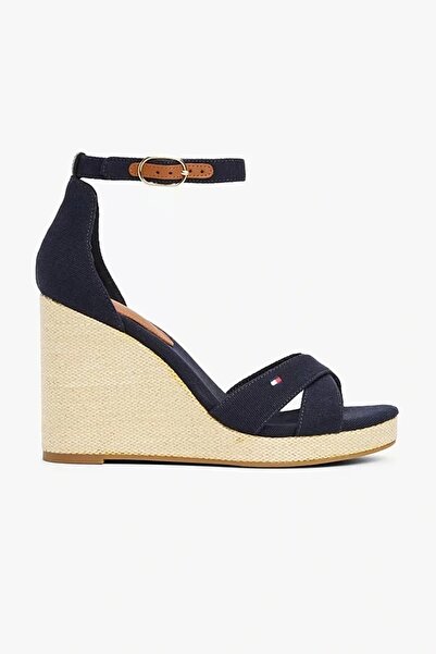 Tommy Hilfiger Flag High Wedge Espadrilles Terlik