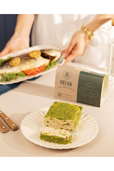 Antep Pazarı Antep Fıstıklı Tahin Helvası 500 Gram