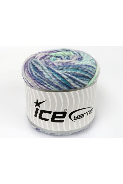 Ice yarns مجموعة من خيوط آيس يارنز كيكس ألبين أنجورا (20% أنجورا) بوزن 2 × 15...