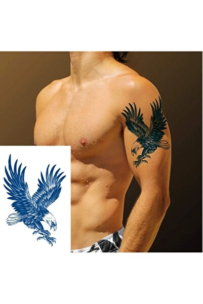 incebeltayt Geçici Kartal Dövme 30 Gün 1 Ay Kalıcı