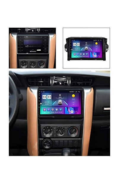 unbranded Android screen for Toyota Fortuner 2016-2022 model (RAM 2 - Memory 32) supports CarPlay and Android Auto.