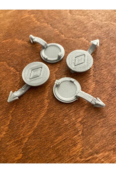 HIZARCI Renault Megane 2  2002-2009 Kapı Kolu VİDA KAPAĞI Takımı