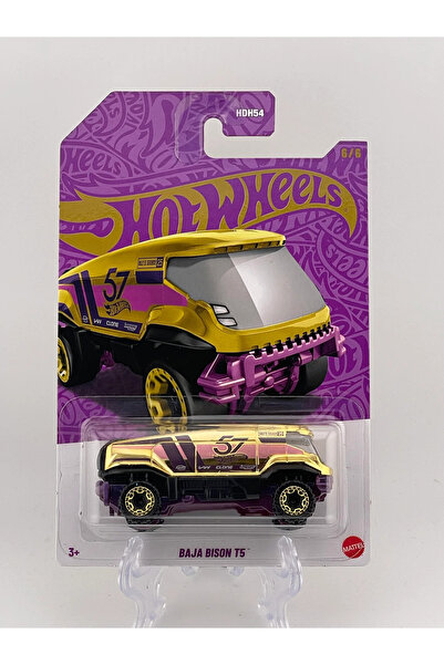 HOT WHEELS Pearl & Chrome 57. Yıl Baja Bison T5 (CHASE)