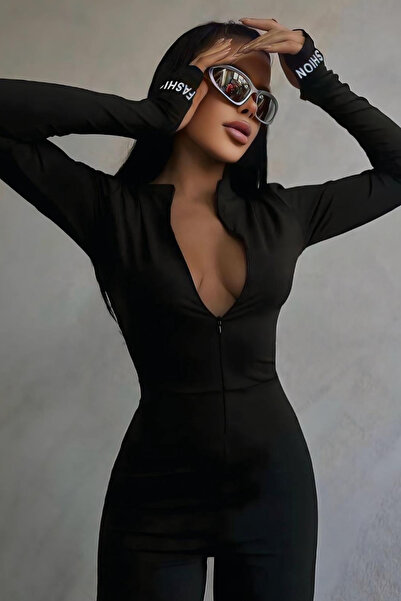 Fashiontayt COMBINAȚIE DE MÂNĂ CU MÂNERĂ LUNGĂ DETALIE DE DEGETE