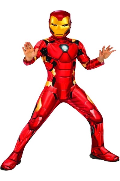 MİLAYS LİFE HOME COLLECTİON KASLI DEMİR ADAM KOSTÜMÜ MASKELİ