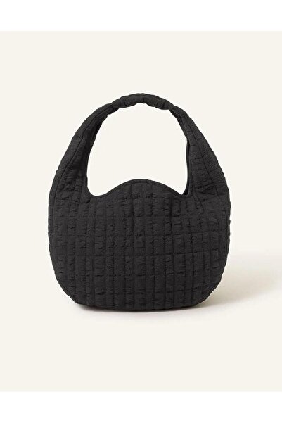 Accessorize Gofre Büzgülü Yeşil Renk Omuz Çantası