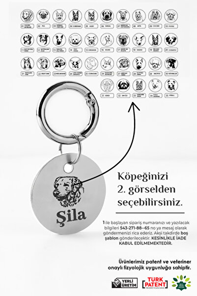 pasiole Metal Köpek Künyesi, Köpek Isimlik, Köpek Kedi Tasması, Köpek Madalyonu