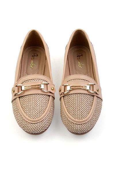 Bambi Nude Women's Loafer Shoes K 01688011109