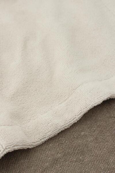 Ellia Soft Alex Bambu Bambu Cotton Bathrobe Beige