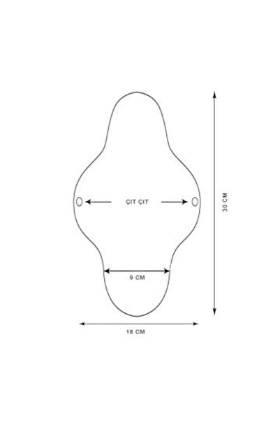 Ponped Women's Washable Pad (6-Piece Night)