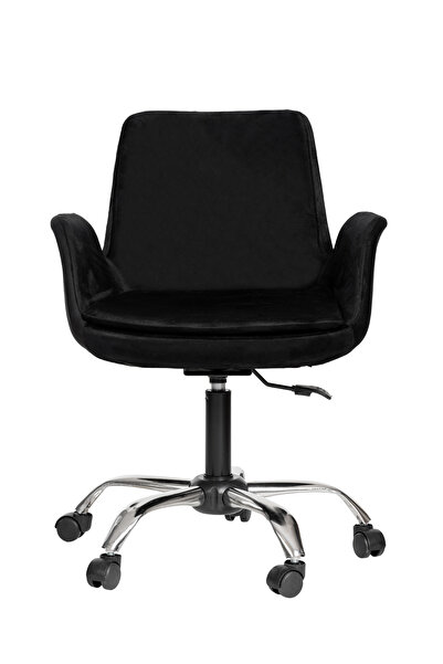 Office Nursery Study Chair with Chrome Metal Legs (adjustable) PESCADO