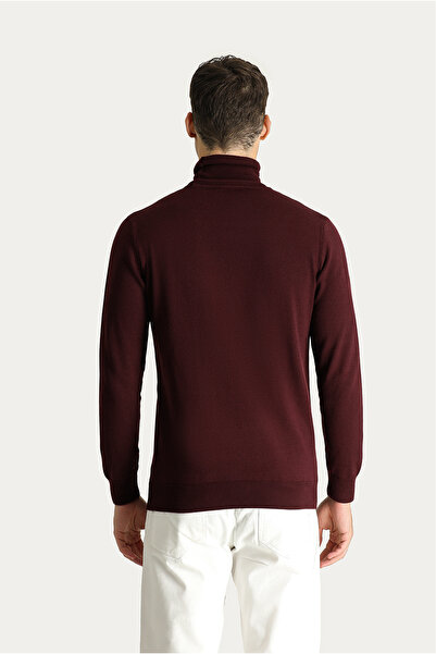 Kiğılı Πλεκτό πουλόβερ από βαμβακερό ζιβάγκο με κανονική εφαρμογή