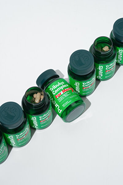 Purevits Tribulus Formen Complex Two Factor 60 Adet Vegan Kapsül