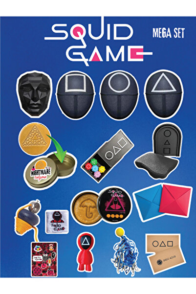 GiginGo Squid Game MEGA Set - Squid Game Tüm Oyunlar - Squid Game Oyun Seti