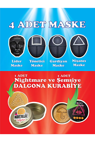 GiginGo Squid Game MEGA Set - Squid Game Tüm Oyunlar - Squid Game Oyun Seti