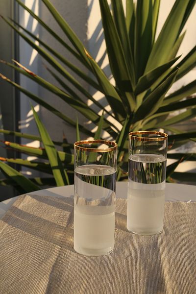Rakle Nish 4-piece raki glass set 195 cc