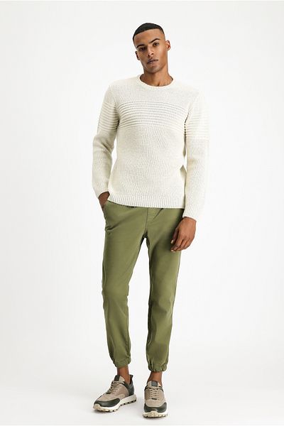Kiğılı Crew Neck Regular Fit Patterned Knitwear Sweater