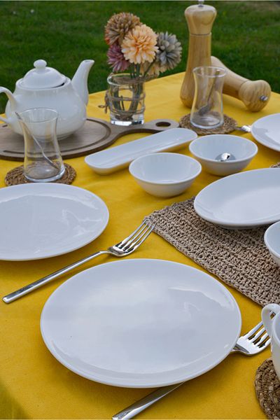 Heda Porselen Hayal 16 Piece Porcelain Breakfast Set for 6