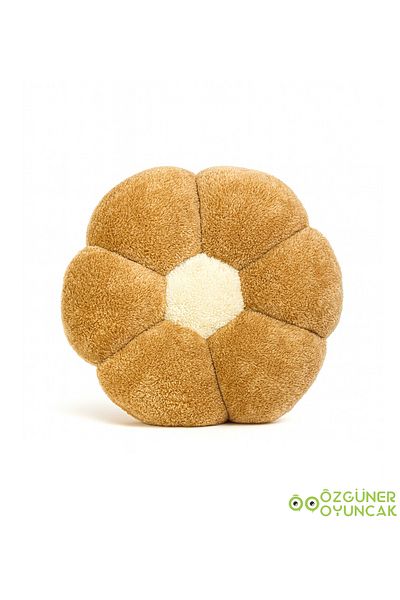 Özgüner Oyuncak Decorative Daisy Shaped Plush Pillow 40 cm – Soft and Comfortable Design