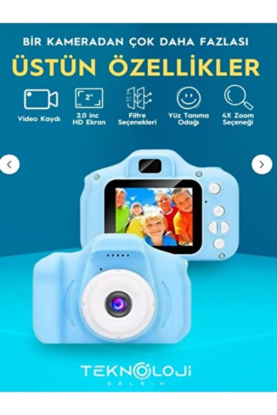 Teknoloji Gelsin Dijital Fotoğraf Makinesi Mini 1080p HD Kamera Hafıza Kart H...
