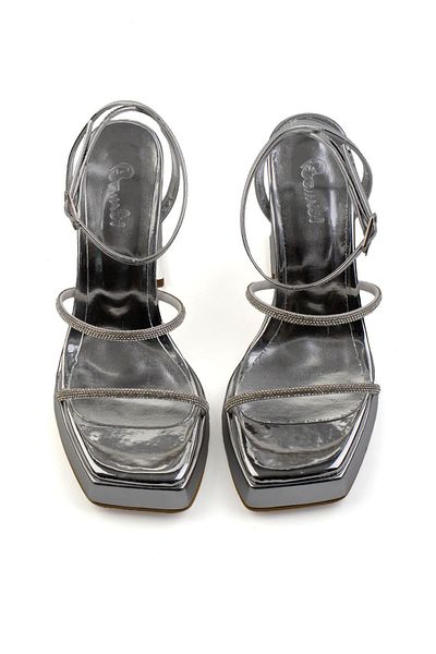 Bambi Lame Women's Evening Dress Shoes K 05527012239